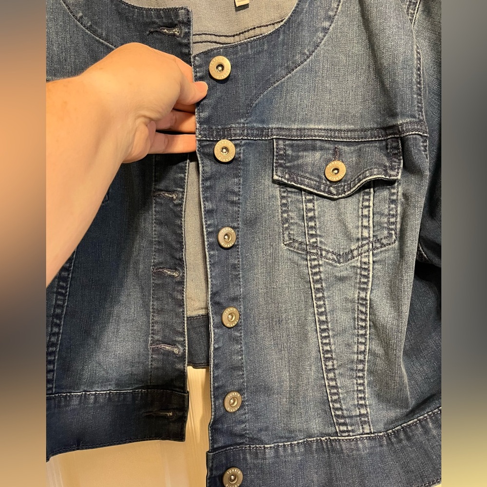 Torrid Cropped Jean Jacket